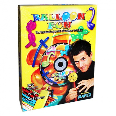 Nauka kręcenia balonów - zestaw z DVD