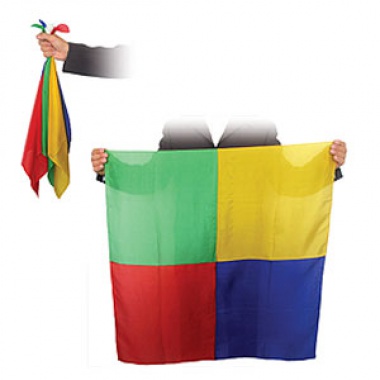 Czterokolorowa chusteczka