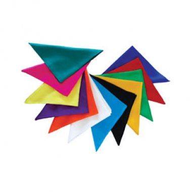 Silk squares - 45 cm (18 inches) - Set of 12 silks - Assorted dozen
