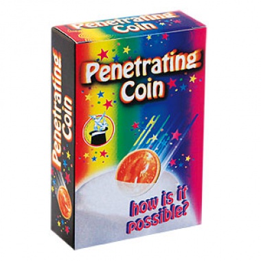 Penetrating coin