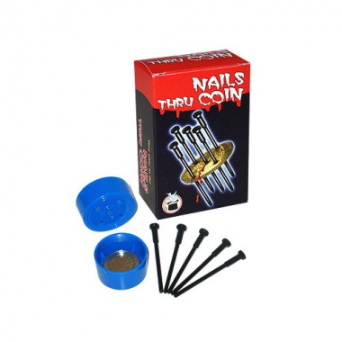 Nails Thru Coin - With 5 Nails