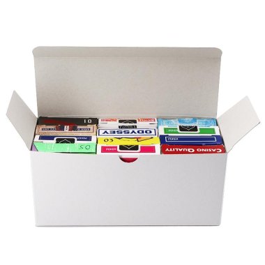 Box for 12 decks - White