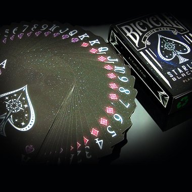 Bicycle Starlight Black Hole  Playing Cards - Special Limited Print Run