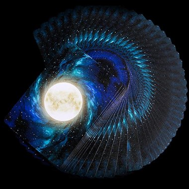 Bicycle Starlight Lunar Playing Cards - Special Limited Print Run 