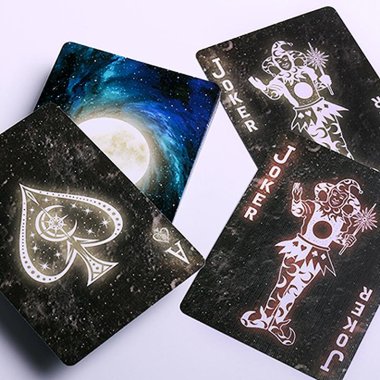 Bicycle Starlight Lunar Playing Cards - Special Limited Print Run 