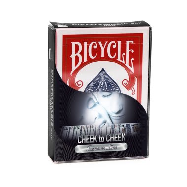 Bicycle - Supreme Line - Cheek to Cheek - Red back 