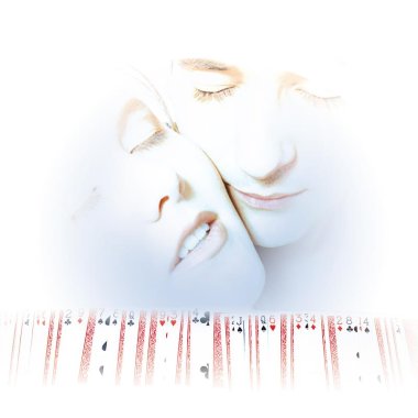 Bicycle - Supreme Line - Cheek to Cheek - Red back 