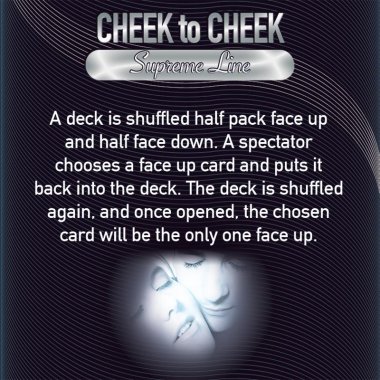 Bicycle - Supreme Line - Cheek to Cheek - Red back 