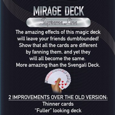 Bicycle - Supreme Line - Mirage deck - Dorso rosso