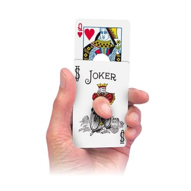 Guillotine Finger Card - Bicycle