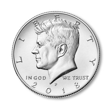 Expanded Half Dollar -Metal Shim