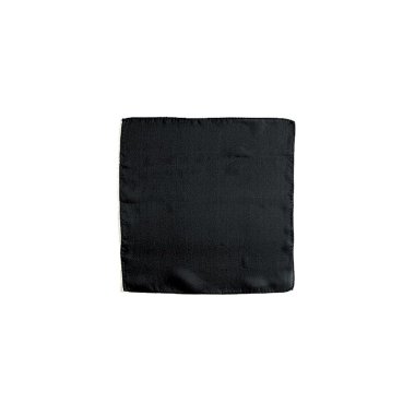 Silk Squares - 15 cm (6 inches) - Black