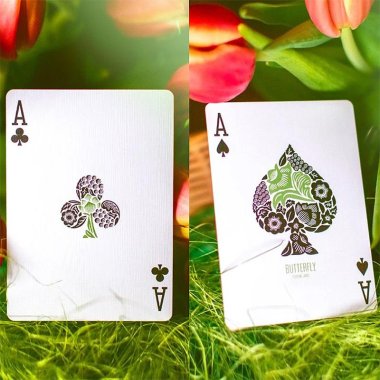 Butterfly Seasons Playing Cards - Spring  (marked)