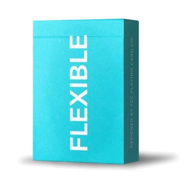 Flexible Blue Gradient Playing Cards by TCC
