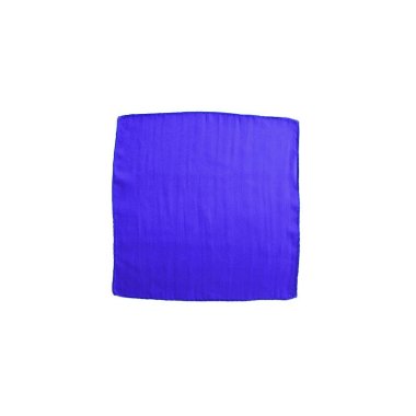 Silk Squares - 20 cm (9 inches) - Blue