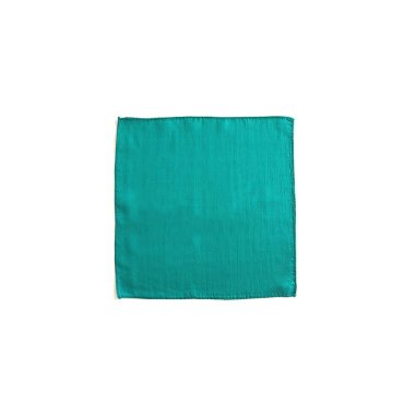 Silk Squares - 20 cm (9 inches) - Emerald