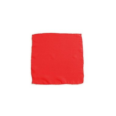 Silk Squares - 20 cm (9 inches) - Red