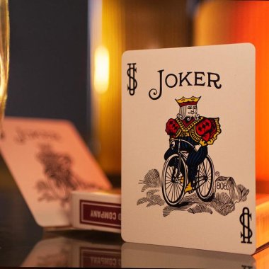 Bicycle - Metallic Deck Ruby