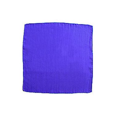 Silk Squares - 60 cm (24 inches) - Blue