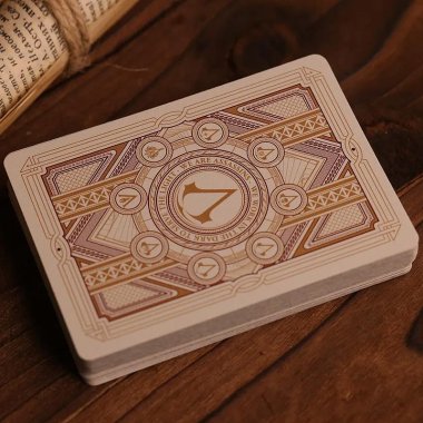 Assassin\'s Creed Legacy Playing Cards - White Hidden Blade Edition