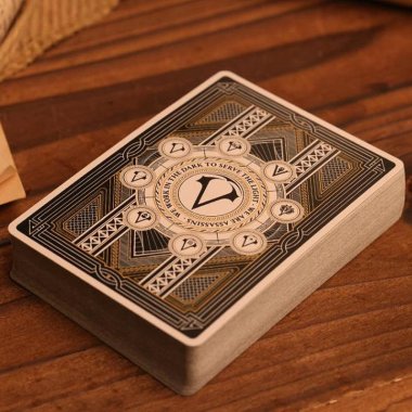 Assassin\'s Creed Legacy V2 Playing Cards - Black Hidden Blade Edition
