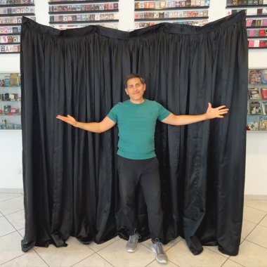 Instant Backdrop - with black cloth