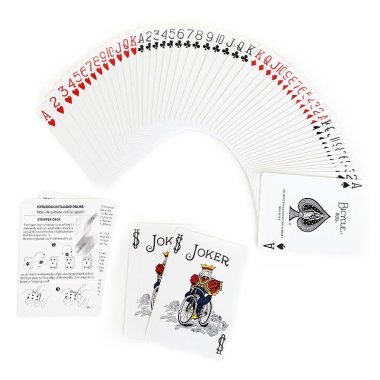 Bicycle - Supreme Line - Stripper Deck - Blue back
