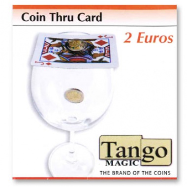 Coin thru card - 2 Euro