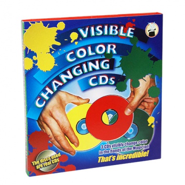 Visible Color Changing CDs by Vincenzo Di Fatta